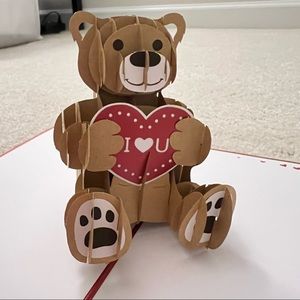 FREE w/ Purchase! Lovepop Love Bear Card